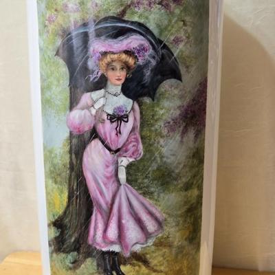 Vintage Porcelain Umbrella Stand