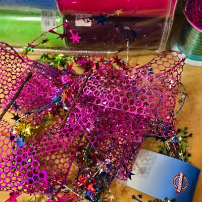 New Spools of Sewing Tool and Gift Ribbon