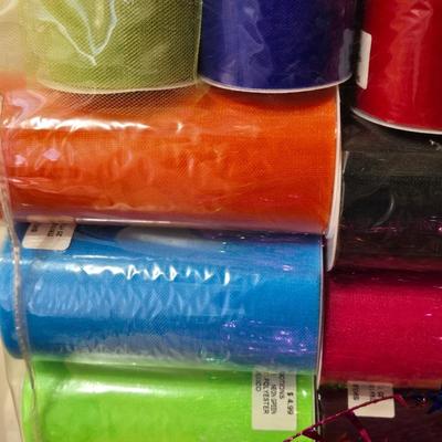 New Spools of Sewing Tool and Gift Ribbon