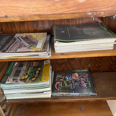 Vintage books that have been stored outside