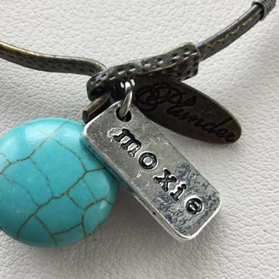 Plunder marked fashion bangle bracelet vintage