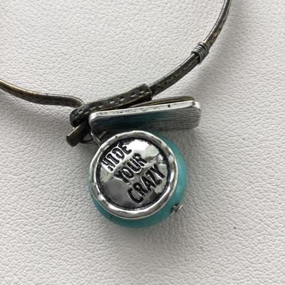 Plunder marked fashion bangle bracelet vintage