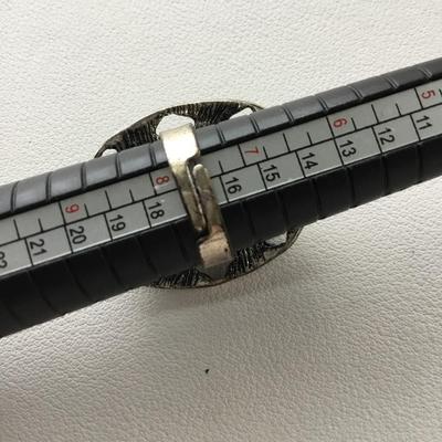 Made in China marked statement ring