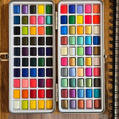 New Watercolor Set and Sketchbook
