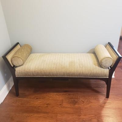 Upholstered Bench W/Pillows (L-KD)