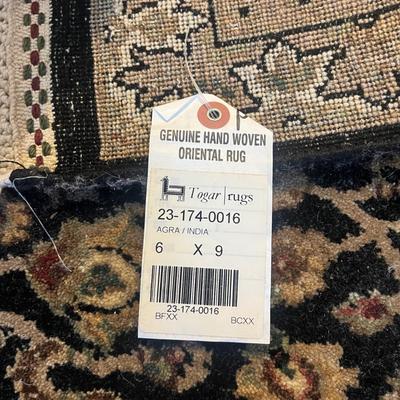 6' x 9' Hand Woven Indian Rug (O-MG)