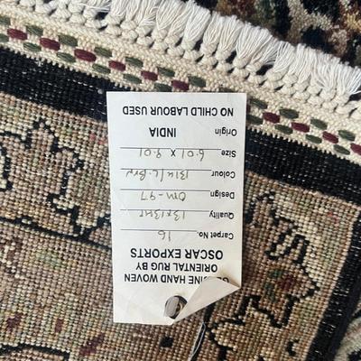 6' x 9' Hand Woven Indian Rug (O-MG)