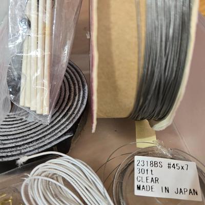 Large Lot of Varying String for Jewelry Making