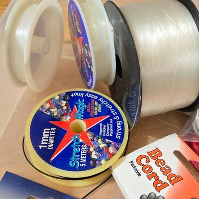 Large Lot of Varying String for Jewelry Making