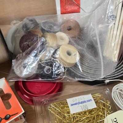 Large Lot of Varying String for Jewelry Making