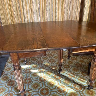 Vintage wood table