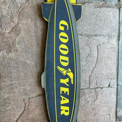 Metal good year sign