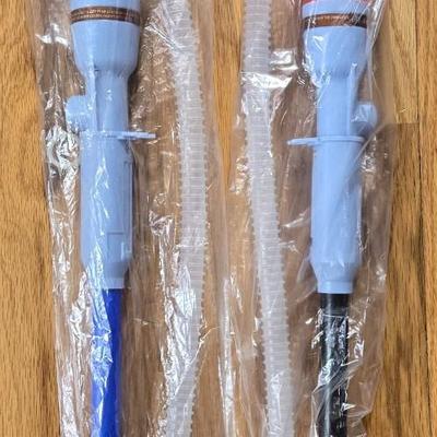 (2) New Electric Liquid Siphon Pump