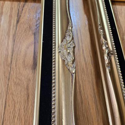 (2) New Gold Gilt Frames with Black Velvet