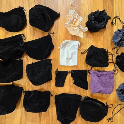 Large Lot of Empty Jewelry Boxes and Bags