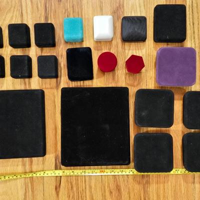 Large Lot of Empty Jewelry Boxes and Bags
