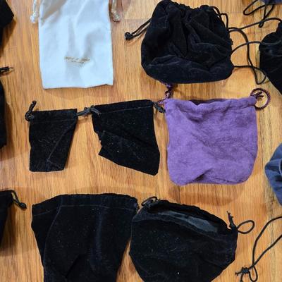 Large Lot of Empty Jewelry Boxes and Bags