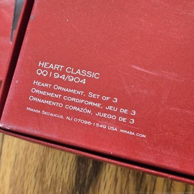 (2) New Boxes of Mikasa Crystal Ornaments