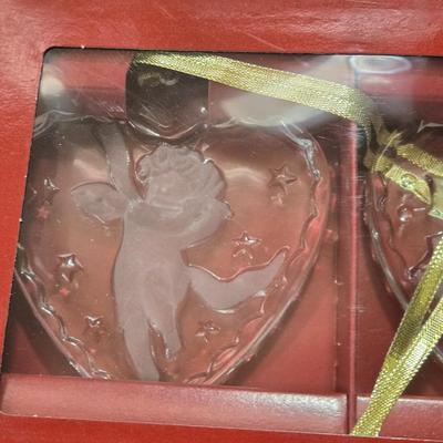 (2) New Boxes of Mikasa Crystal Ornaments
