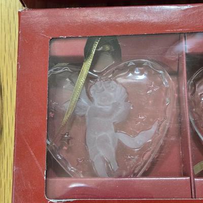 (2) New Boxes of Mikasa Crystal Ornaments