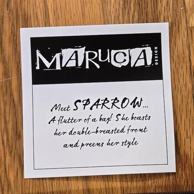New with Tags Marucia "Sparrow" Purse