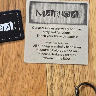 New with Tags Marucia "Busy Body" Crossbody Bag and New Marucia Matching Wallet