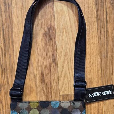 New with Tags Marucia "Busy Body" Crossbody Bag and New Marucia Matching Wallet