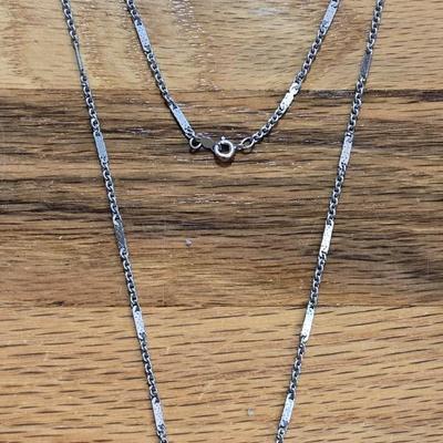 Sterling Silver 24" Necklace
