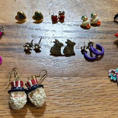 Vintage Fun Earring Lot