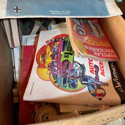 Vintage advertising and pure stickers 2 boxes
