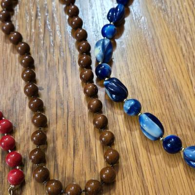 Vintage Beaded Necklaces Lot