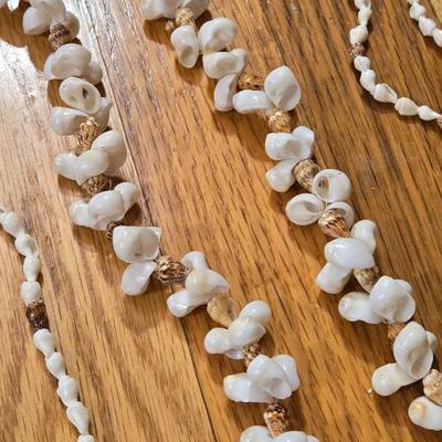 Vintage Shell Beaded Necklaces