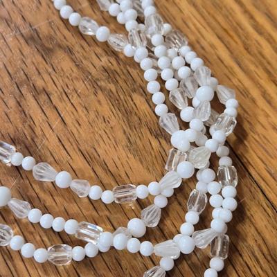 Vintage Multi Strand Beaded Necklaces