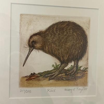 Mary Taylor Hand Colored Etchings (GB1-MG)