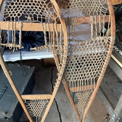 Vintage snowshoes