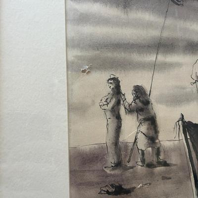 Pair of Framed Paintings by Douglas Duncalfe (GB1-MG)