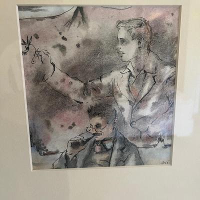 Pair of Framed Paintings by Douglas Duncalfe (GB1-MG)