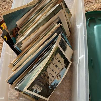 Tote of post cards