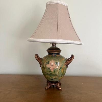 Floral Pattern Ceramic Table Lamp (GB1-MG)