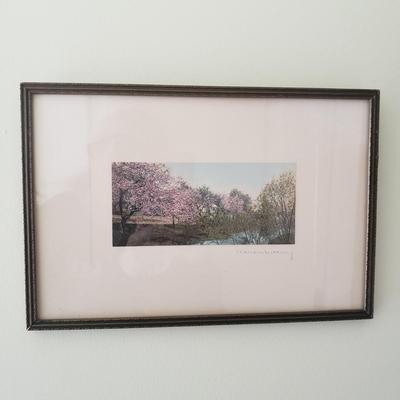 Wallace Nutting Pencil Signed Hand Colored Photograph (GB1-MG)