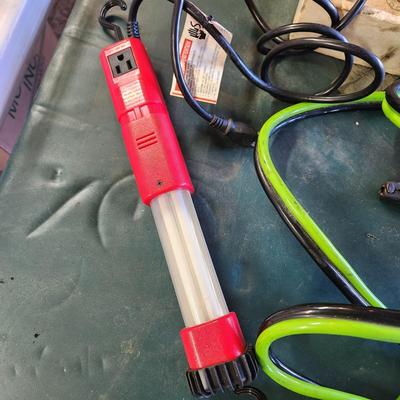 Jumper Cables, Timimg Light , Work light Extension cord.