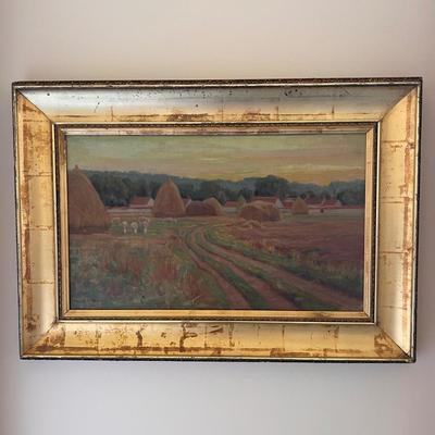 Frank A. Barney Oil on Canvas (GB2-RG)