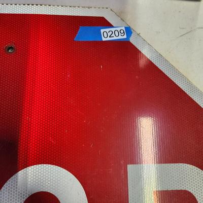 STOP Sign 30" Man Cave Bar Decor