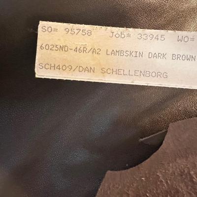 1997 Genuine Lambskin A-2 Flight Jacket & Flyers Coveralls-NEW WITH TAGS