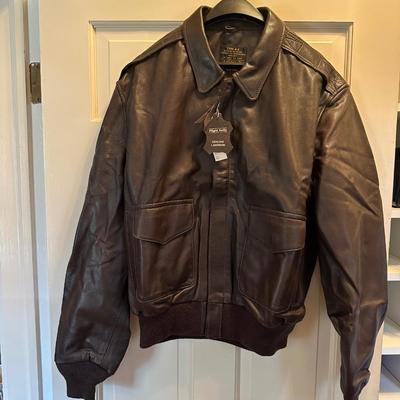 1997 Genuine Lambskin A-2 Flight Jacket & Flyers Coveralls-NEW WITH TAGS