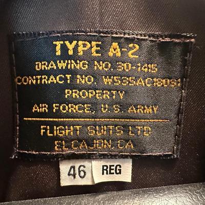 1997 Genuine Lambskin A-2 Flight Jacket & Flyers Coveralls-NEW WITH TAGS