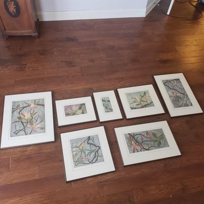 "Magnolia Awakening" Seven Piece Artwork by Jay Pfeil (PB-KD)