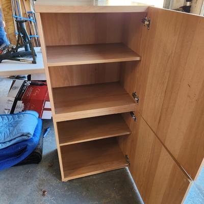 Storage Cabinet With Door For Dust Free Storage 24wx16Dx51