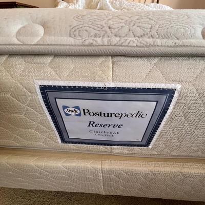 Metal Full Size Bed Frame/Headboard (GB2-RG)
