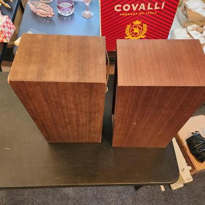 Pair Mid Century Coral for Stereophonic Speakers Fukuyo Sound Co. Japan